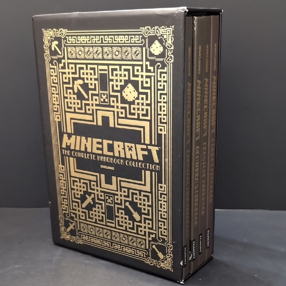 Minecraft Set Of 4 the Complete Combat Handbook Mojang Collection. - Picture 1 of 13